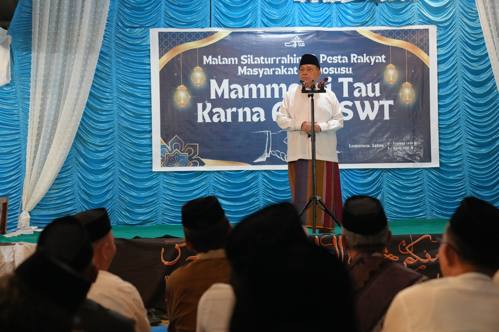 Hadiri Halal bi Halal Lemo Susu, Wagub Sulbar, Salim S Mengga Sampaikan Beberapa Hal