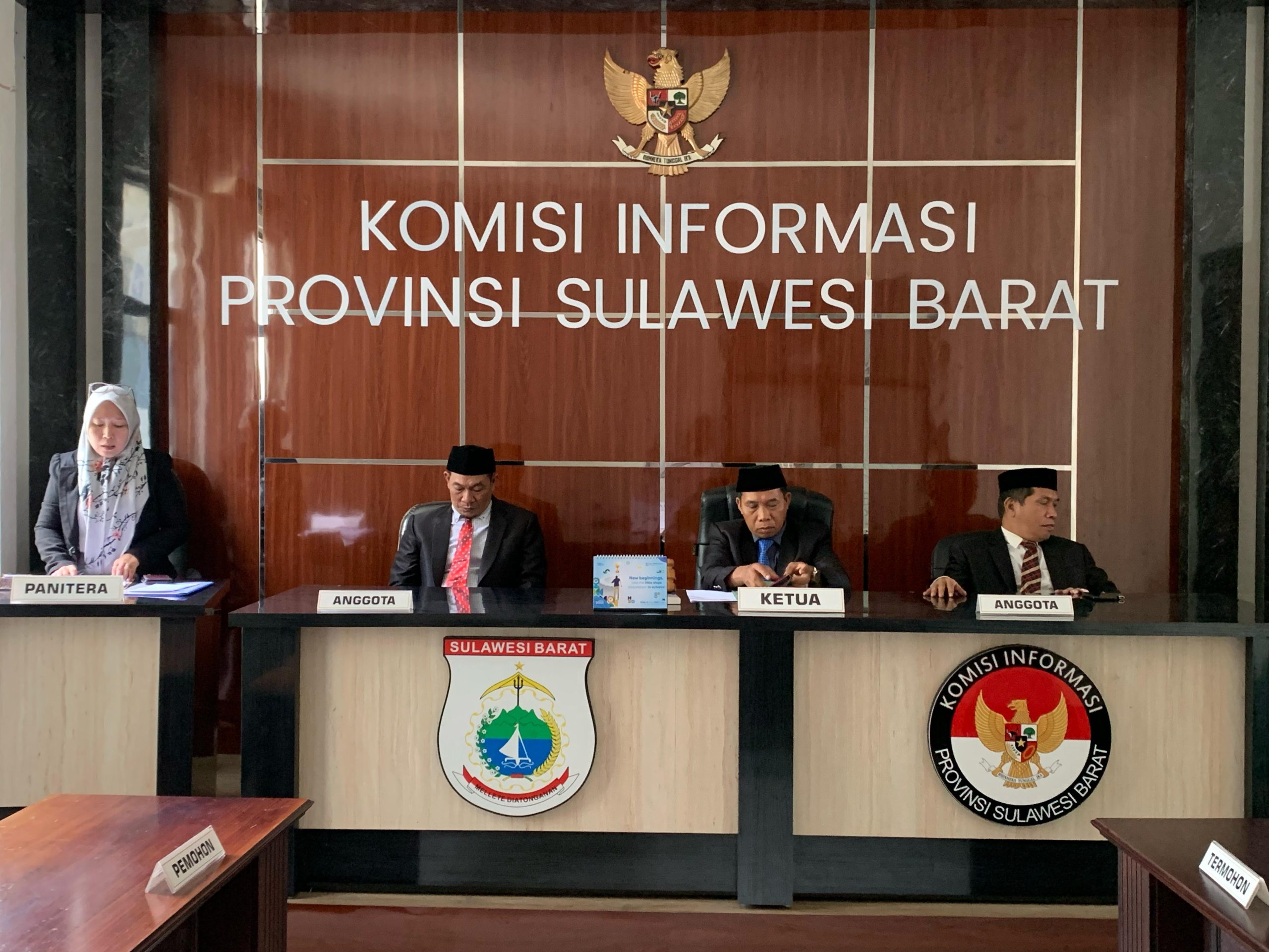 Tiga Sengketa Informasi Dinyatakan Gugur oleh KI Sulbar