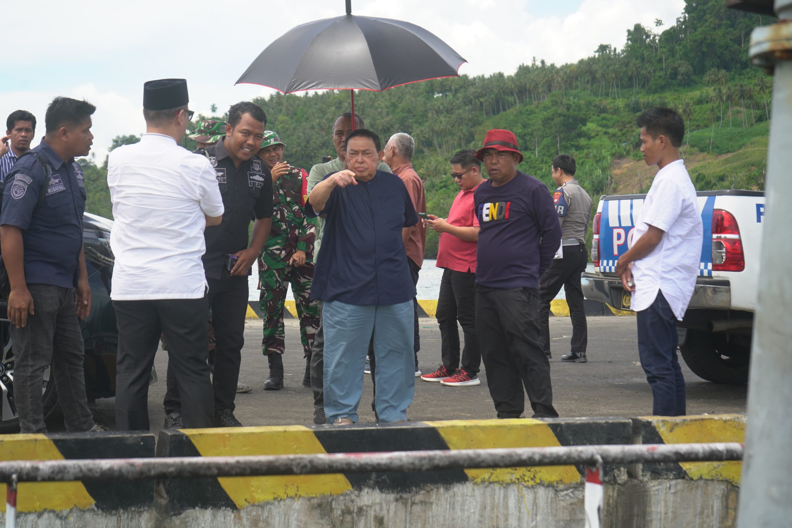 Wagub Sulbar Tinjau Pelabuhan Tanasa, Potensi Besar untuk APBD Daerah