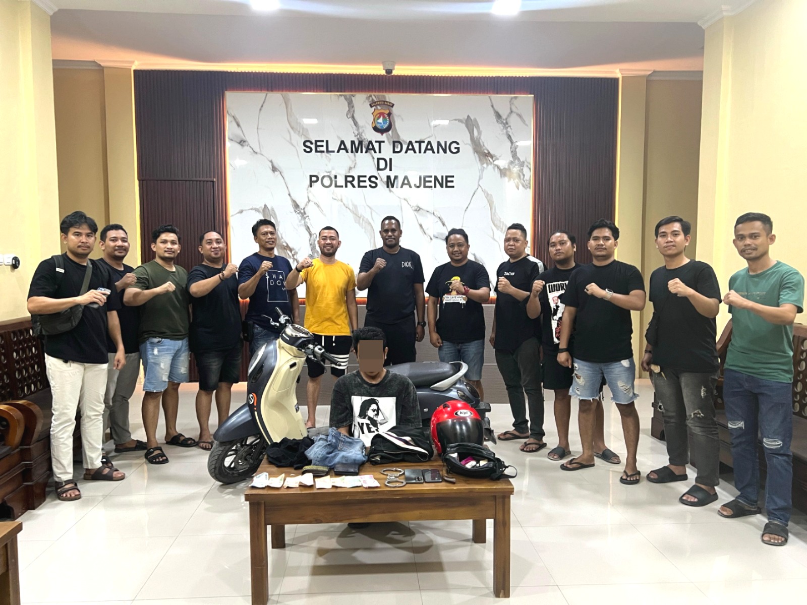 Begal Di Pamboang Mengaku Anggota Polri Berhasil Diamankan Tim Passaka