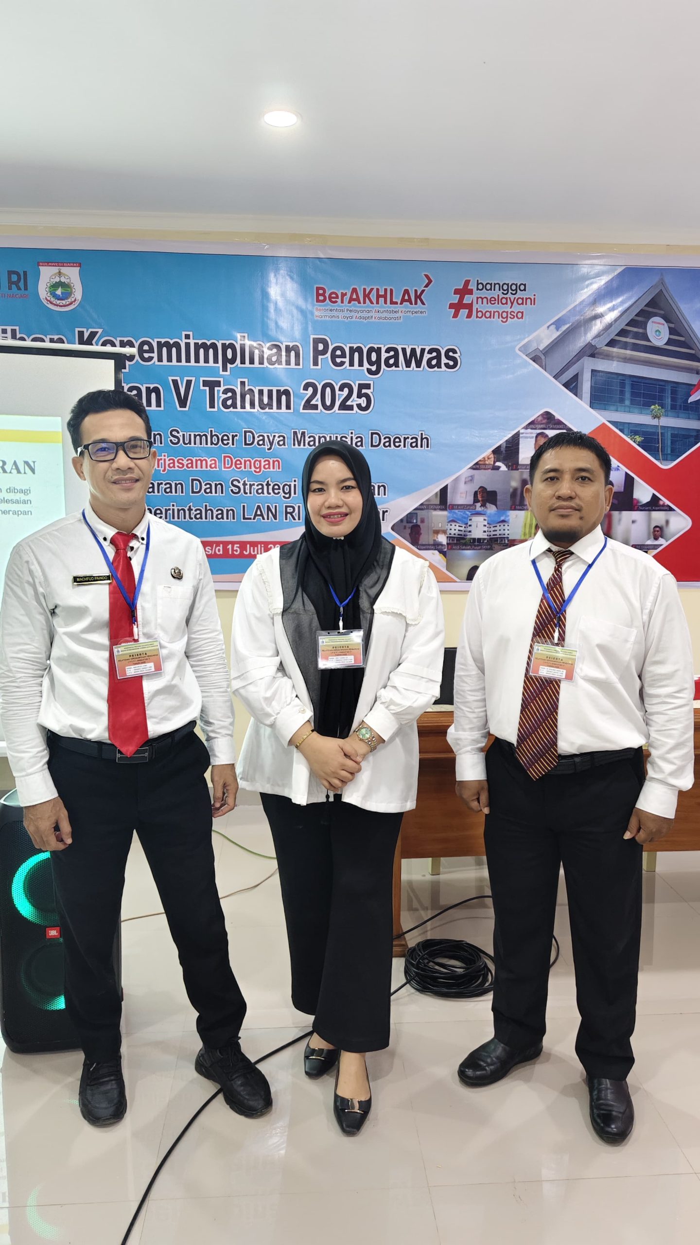 Tingkatkan Kapasitas Aparatur, BPKPD Sulbar Kirim 3 Pejabat Ikuti Pelatihan Kepemimpinan Pengawas