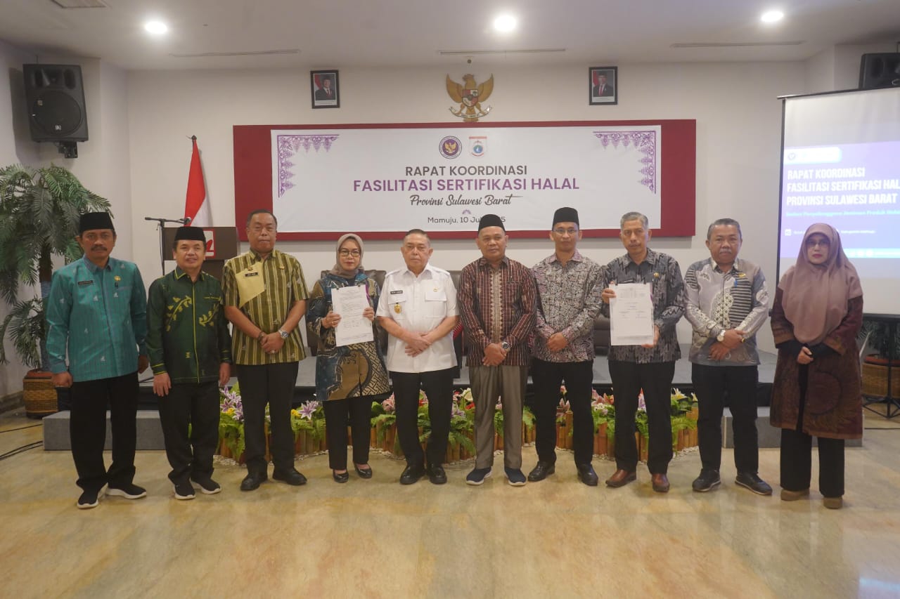 Wagub Sulbar Dorong Percepatan Sertifikasi Halal untuk UMKM