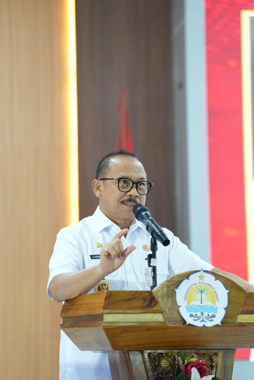 Suhardi Duka Paparkan Strategi Kunci Wujudkan Indonesia Emas 2045 di PKKMB Unsulbar