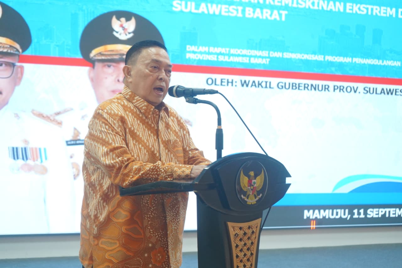 Hadapi Keterbatasan, Wagub Sulbar Minta Daerah Berinovasi dan Perkuat Strategi Turunkan Angka Kemiskinan