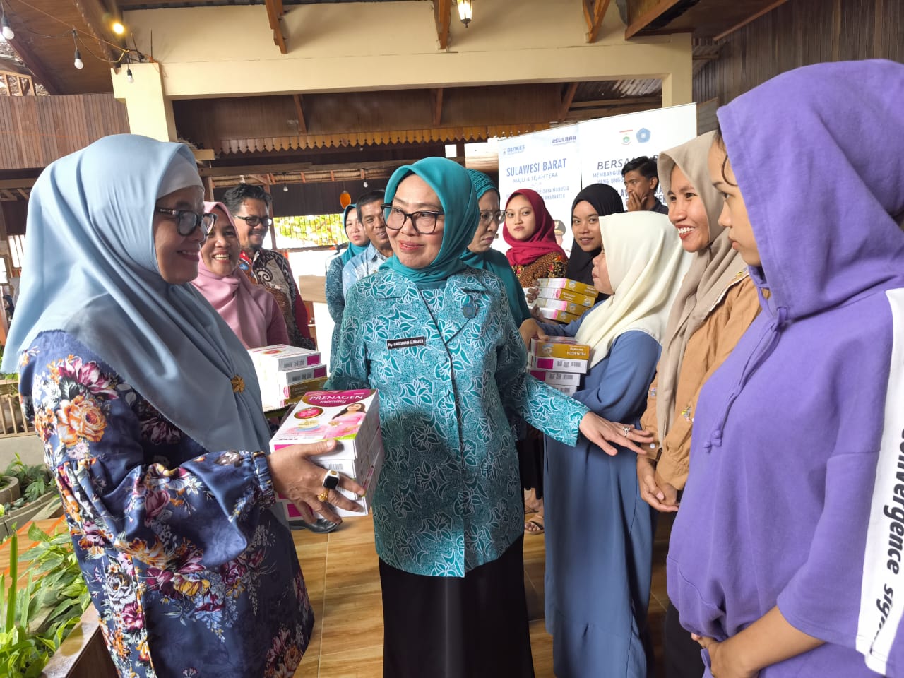 Pemprov dan TP PKK Sulbar Kolaborasi Intervensi Gizi Ibu Hamil di Pamboang