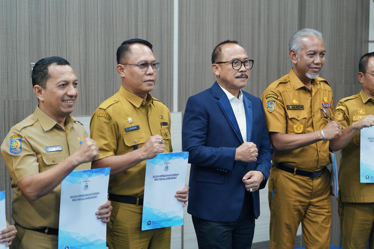 Gubernur Sulbar Rotasi Sejumlah Pejabat, Junda Maulana sebagai Plh Sekda Sulbar