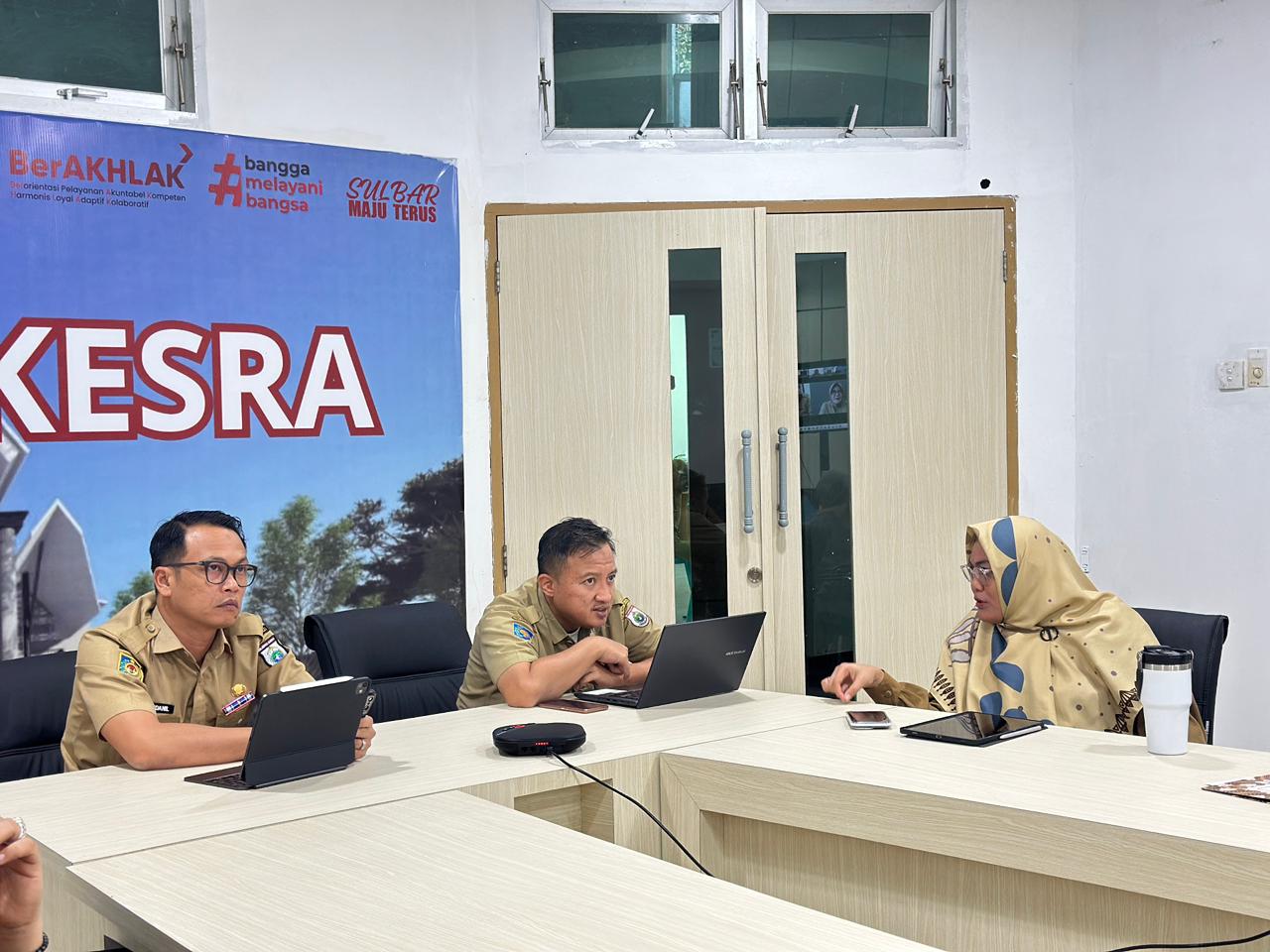 Pemkesra Sulbar Gelar Rapat, Bahas Batas Wilayah bersama Kementerian dalam Negeri RI