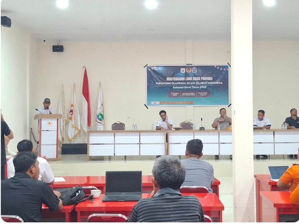 Muslub Posisi Sulbar, Ketua KONI Sulbar Harap Lebih Aktif Jaga Laut dan Prestasi Daerah