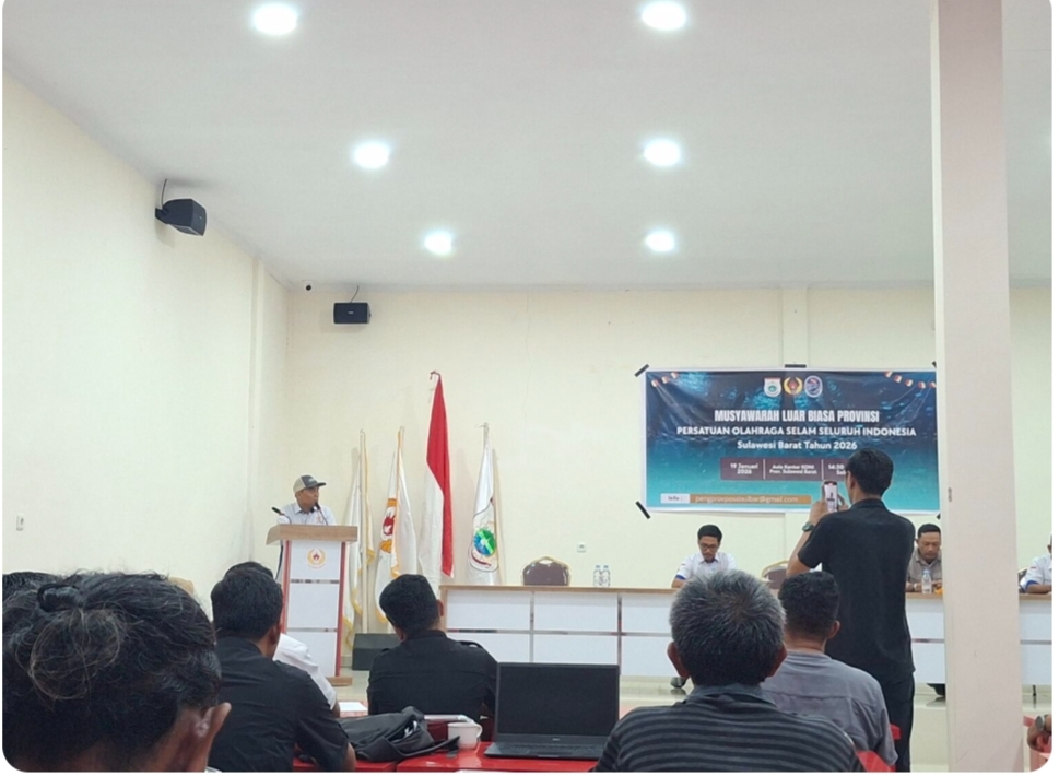 Ketua KONI Sulbar Buka Musyawarah Luar Biasa Possi